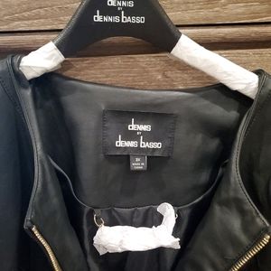 Dennis by Dennis Basso Faux Leather Coat